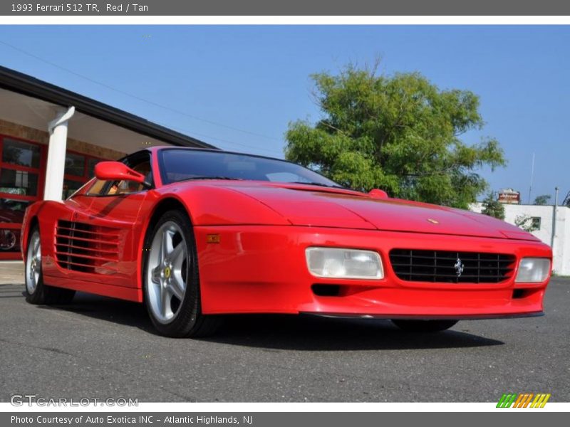 Red / Tan 1993 Ferrari 512 TR