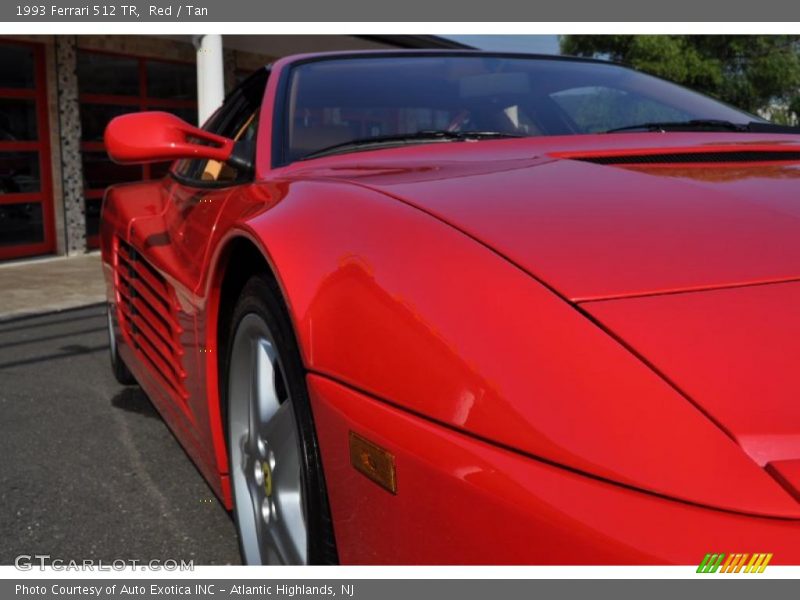 Red / Tan 1993 Ferrari 512 TR