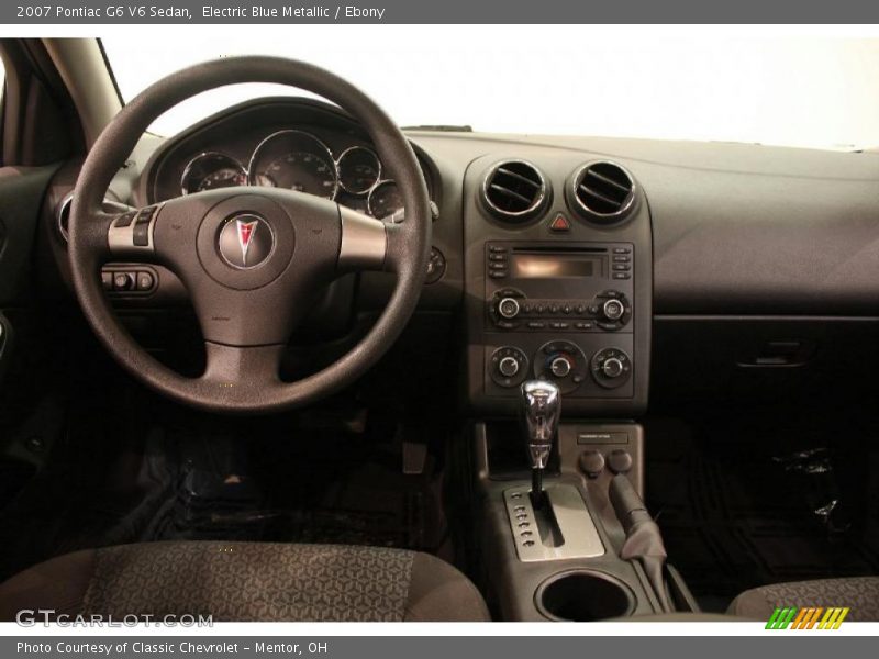 Electric Blue Metallic / Ebony 2007 Pontiac G6 V6 Sedan
