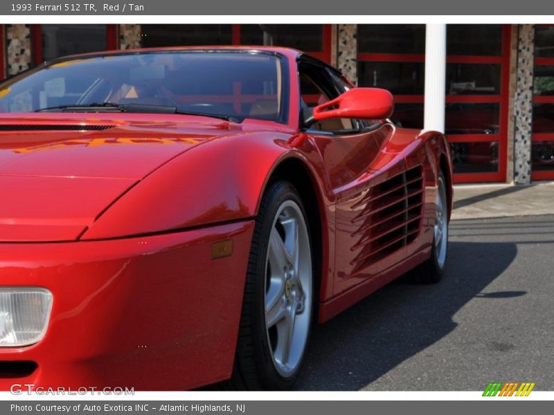 Red / Tan 1993 Ferrari 512 TR