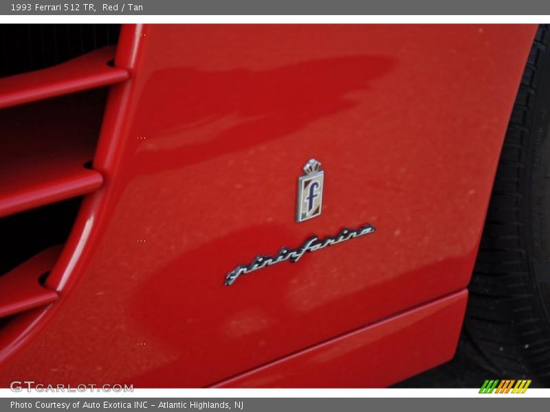 Red / Tan 1993 Ferrari 512 TR