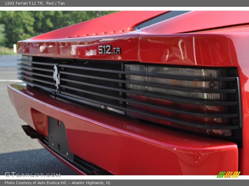 Red / Tan 1993 Ferrari 512 TR