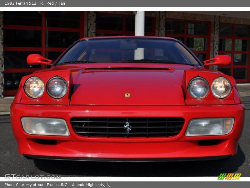 Red / Tan 1993 Ferrari 512 TR