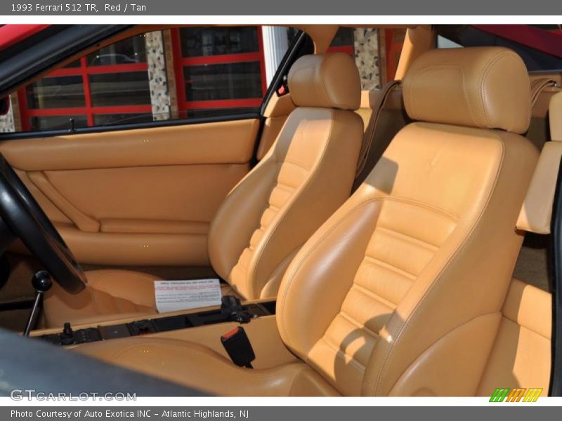 Red / Tan 1993 Ferrari 512 TR
