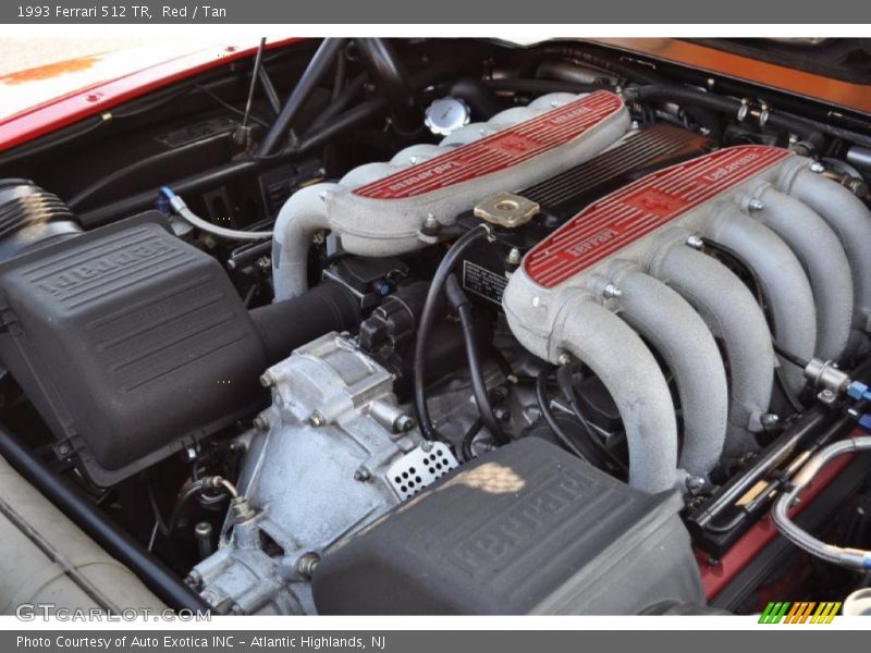 Red / Tan 1993 Ferrari 512 TR