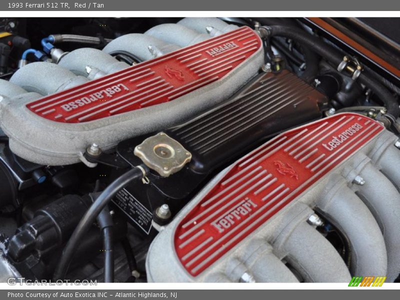 Red / Tan 1993 Ferrari 512 TR