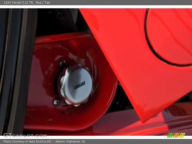 Red / Tan 1993 Ferrari 512 TR