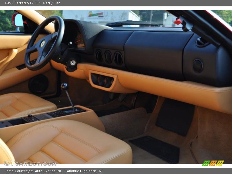 Red / Tan 1993 Ferrari 512 TR