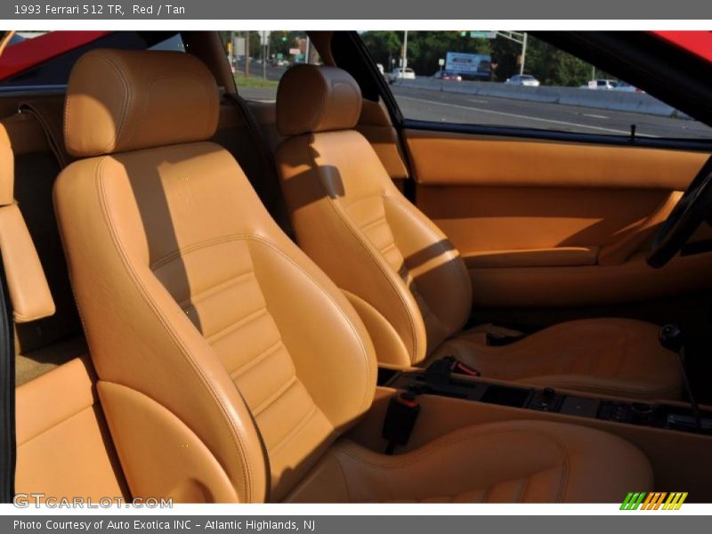 Red / Tan 1993 Ferrari 512 TR