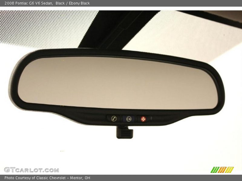 Black / Ebony Black 2008 Pontiac G6 V6 Sedan
