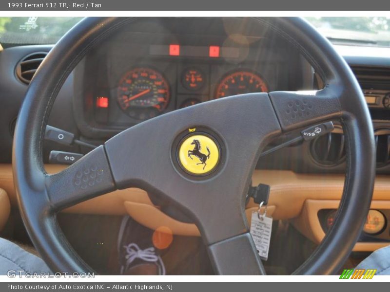 Red / Tan 1993 Ferrari 512 TR