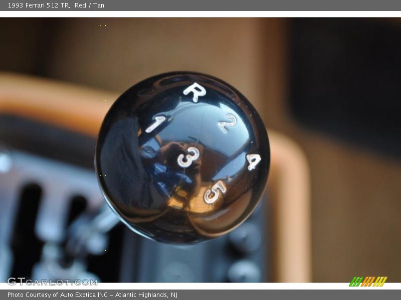 Red / Tan 1993 Ferrari 512 TR