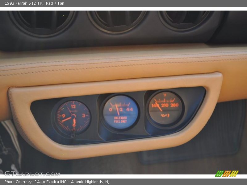 Red / Tan 1993 Ferrari 512 TR