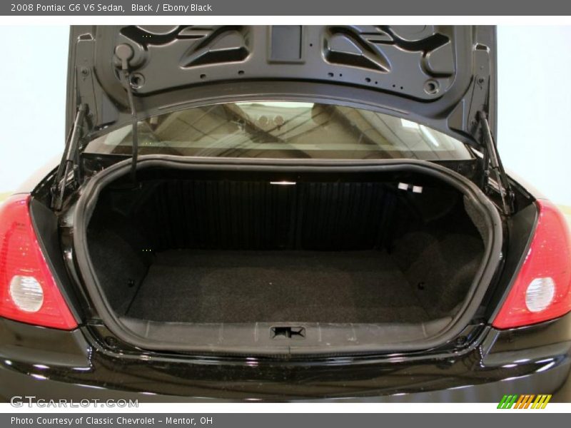 Black / Ebony Black 2008 Pontiac G6 V6 Sedan