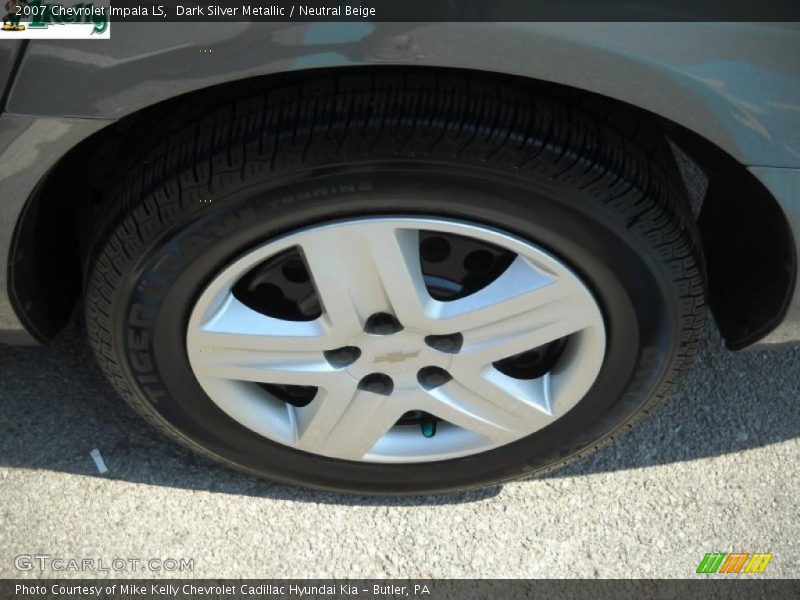 Dark Silver Metallic / Neutral Beige 2007 Chevrolet Impala LS