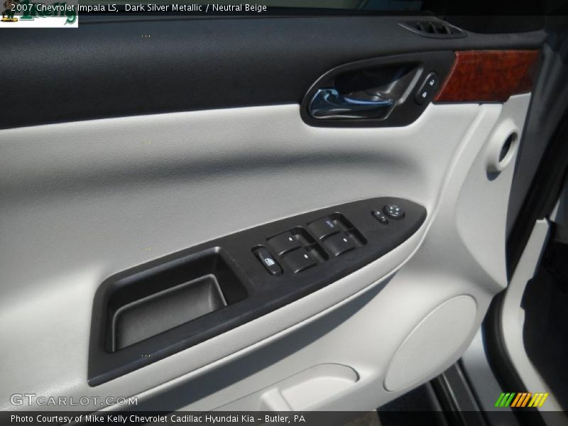 Dark Silver Metallic / Neutral Beige 2007 Chevrolet Impala LS