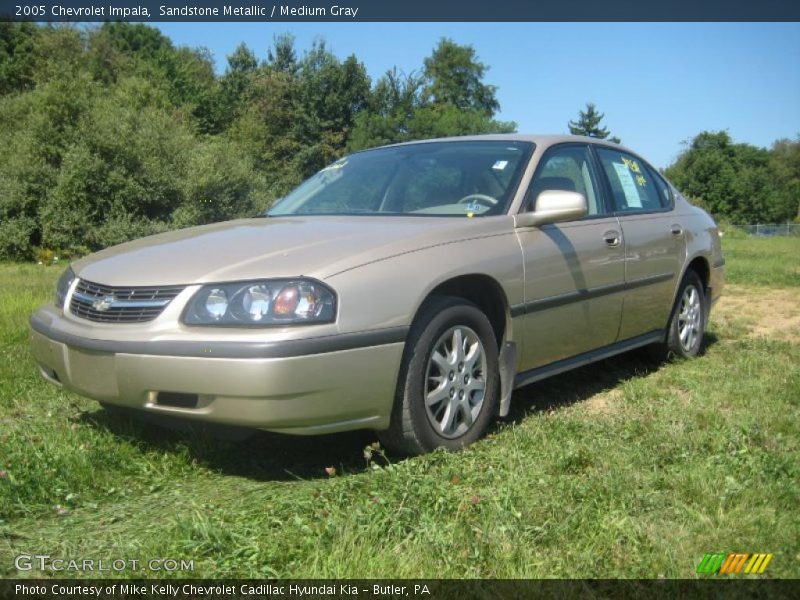 Sandstone Metallic / Medium Gray 2005 Chevrolet Impala