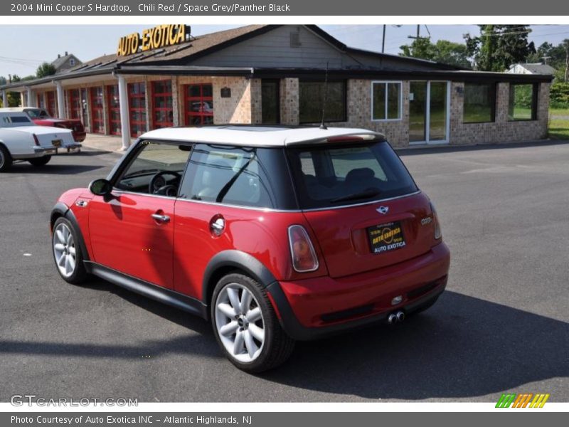 Chili Red / Space Grey/Panther Black 2004 Mini Cooper S Hardtop