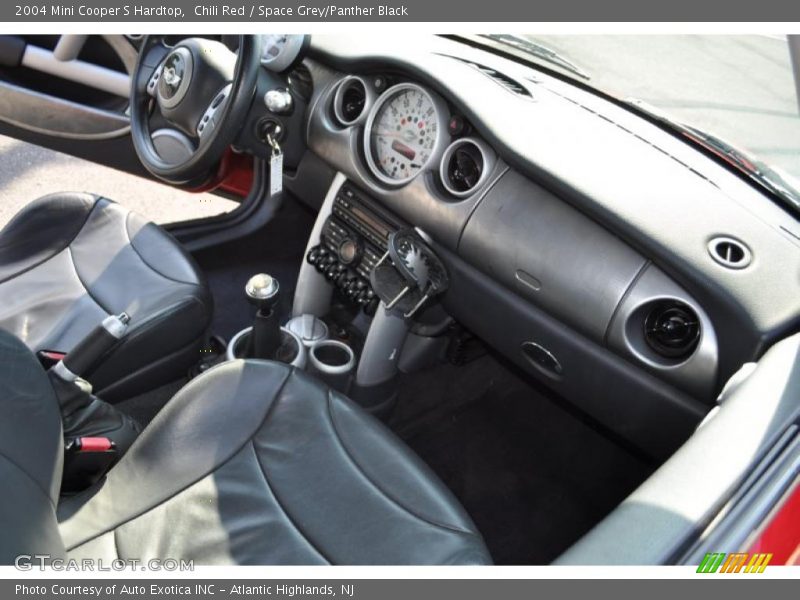 Chili Red / Space Grey/Panther Black 2004 Mini Cooper S Hardtop