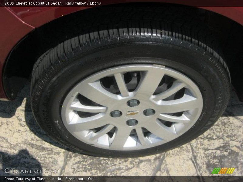 Rally Yellow / Ebony 2009 Chevrolet Cobalt LT Sedan