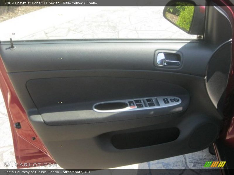 Rally Yellow / Ebony 2009 Chevrolet Cobalt LT Sedan