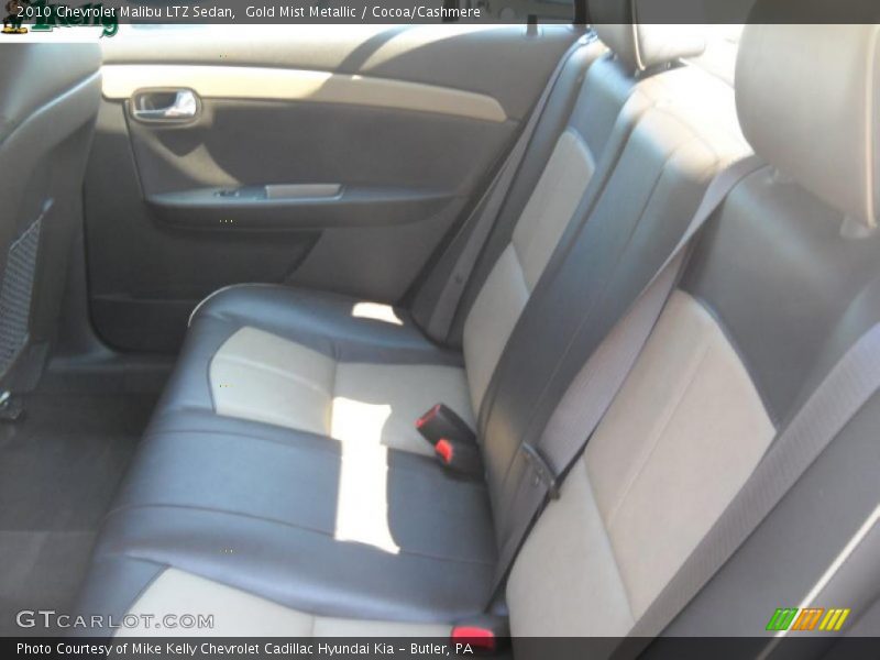 Gold Mist Metallic / Cocoa/Cashmere 2010 Chevrolet Malibu LTZ Sedan