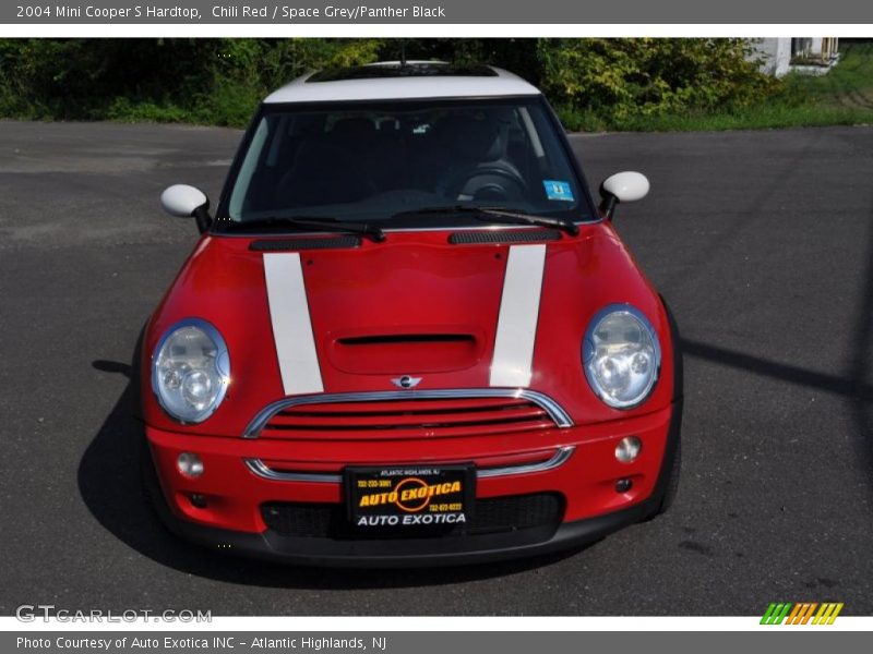 Chili Red / Space Grey/Panther Black 2004 Mini Cooper S Hardtop