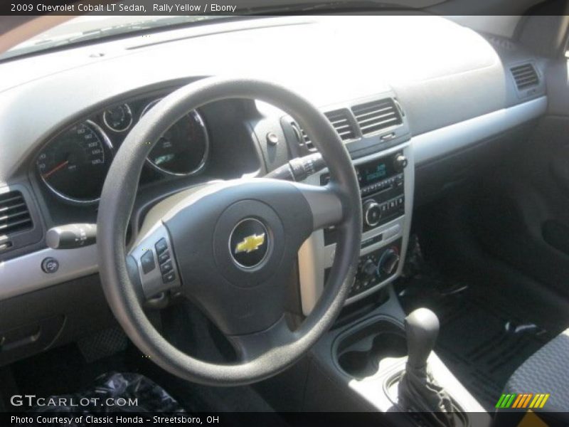Rally Yellow / Ebony 2009 Chevrolet Cobalt LT Sedan