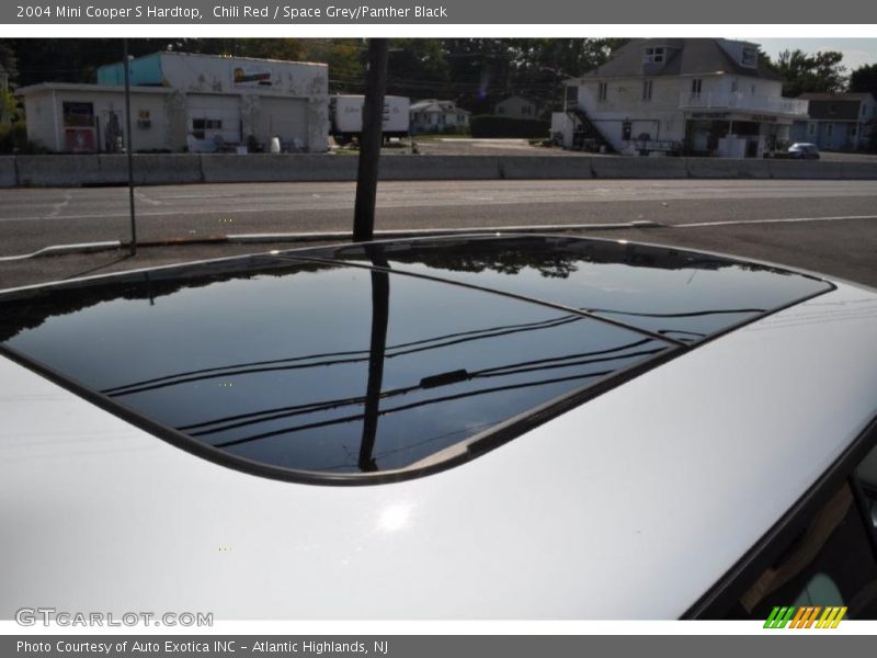 Chili Red / Space Grey/Panther Black 2004 Mini Cooper S Hardtop