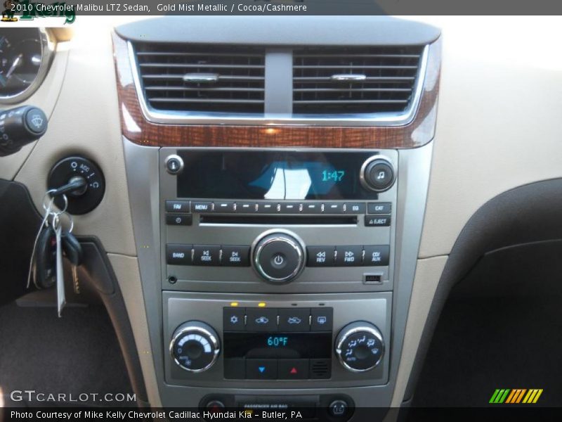 Gold Mist Metallic / Cocoa/Cashmere 2010 Chevrolet Malibu LTZ Sedan