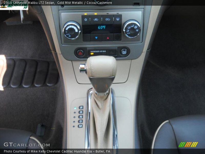 Gold Mist Metallic / Cocoa/Cashmere 2010 Chevrolet Malibu LTZ Sedan