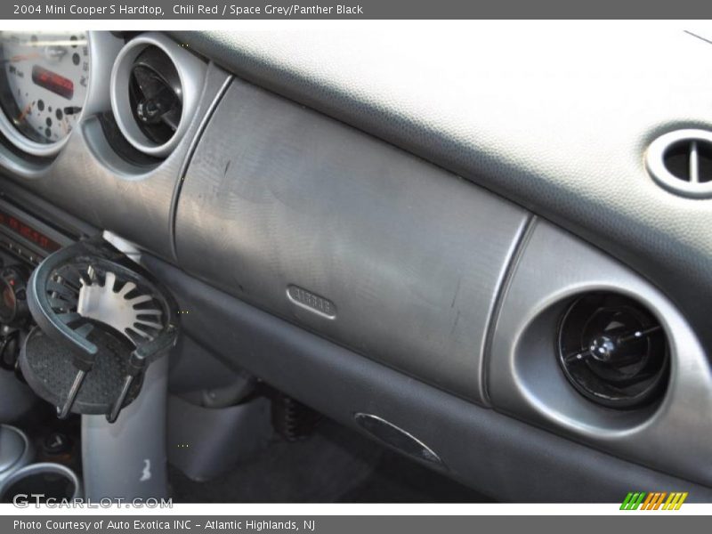 Chili Red / Space Grey/Panther Black 2004 Mini Cooper S Hardtop