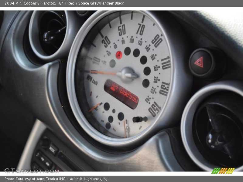 Chili Red / Space Grey/Panther Black 2004 Mini Cooper S Hardtop