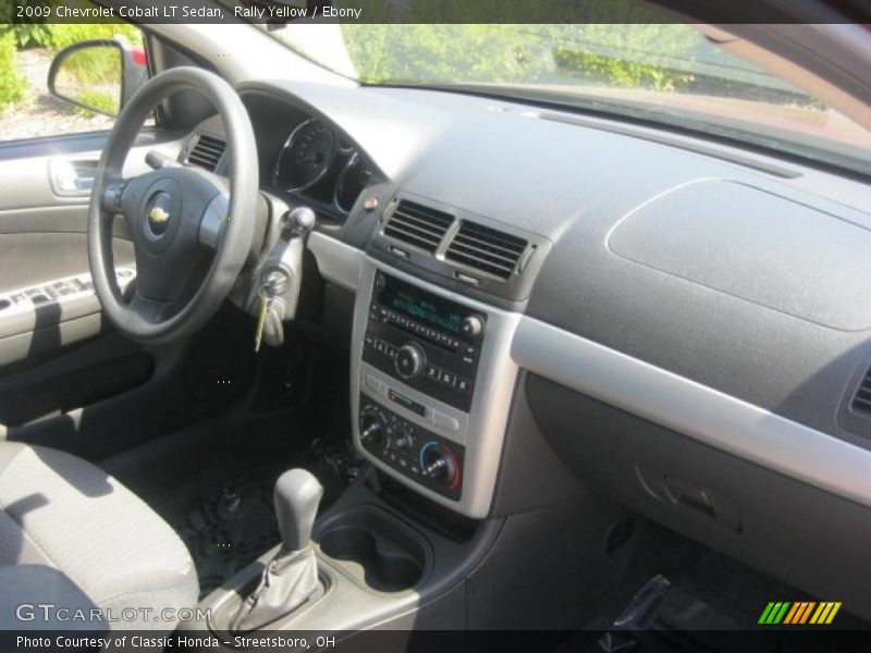 Rally Yellow / Ebony 2009 Chevrolet Cobalt LT Sedan