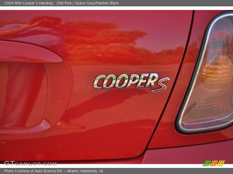 Chili Red / Space Grey/Panther Black 2004 Mini Cooper S Hardtop