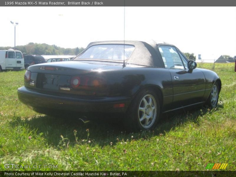 Brilliant Black / Black 1996 Mazda MX-5 Miata Roadster