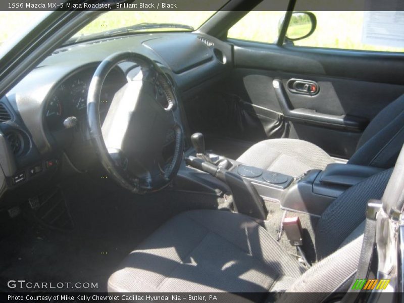 Brilliant Black / Black 1996 Mazda MX-5 Miata Roadster