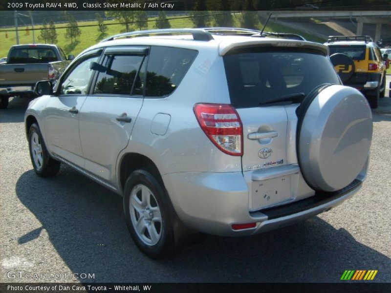 Classic Silver Metallic / Ash Gray 2009 Toyota RAV4 4WD