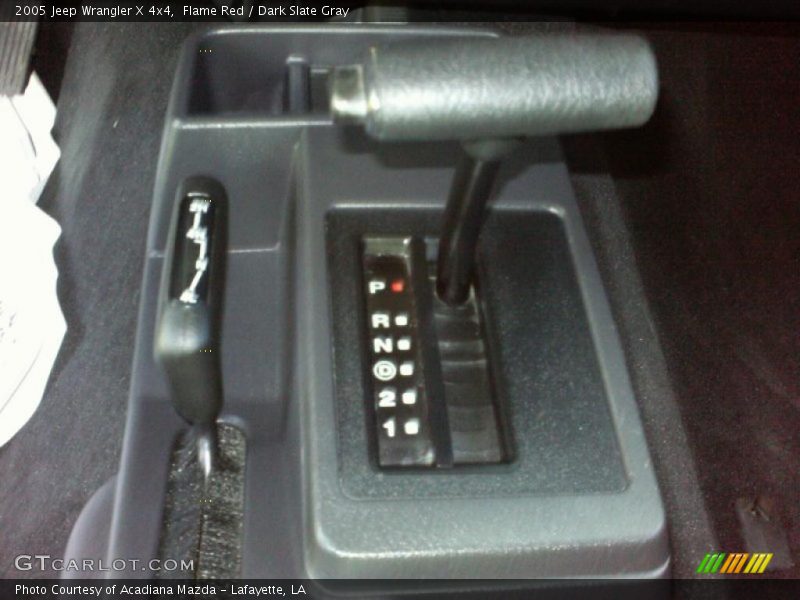 Flame Red / Dark Slate Gray 2005 Jeep Wrangler X 4x4