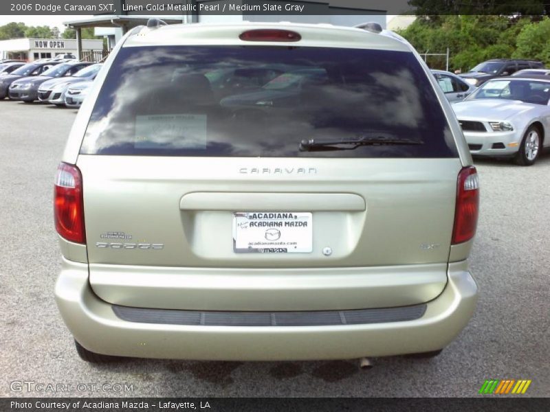 Linen Gold Metallic Pearl / Medium Slate Gray 2006 Dodge Caravan SXT