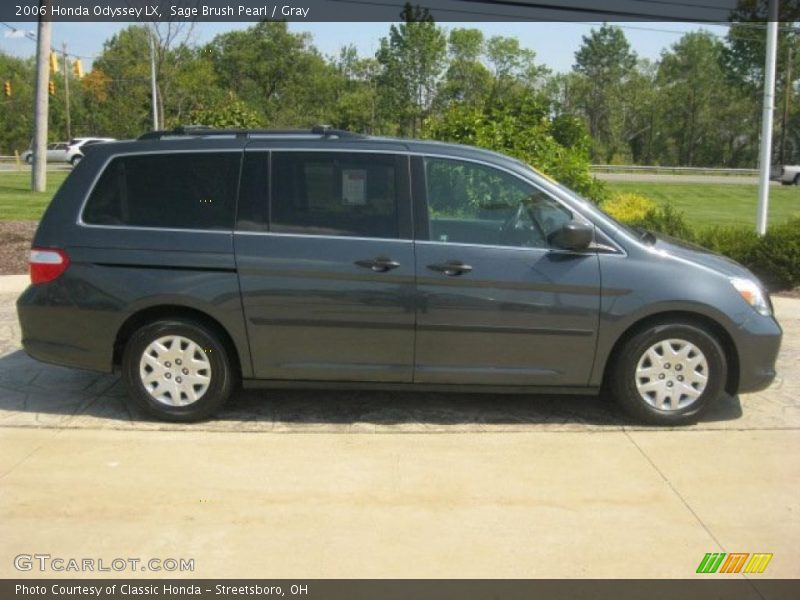 Sage Brush Pearl / Gray 2006 Honda Odyssey LX