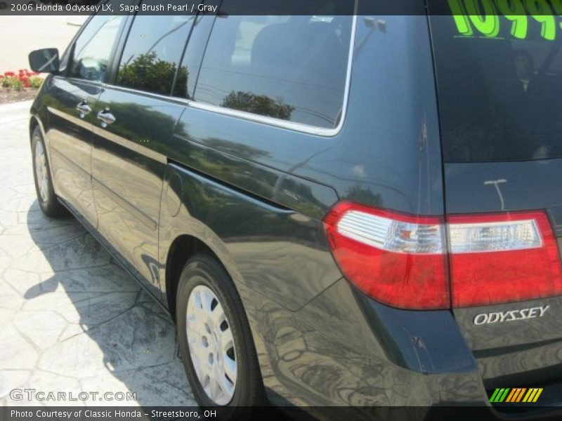 Sage Brush Pearl / Gray 2006 Honda Odyssey LX