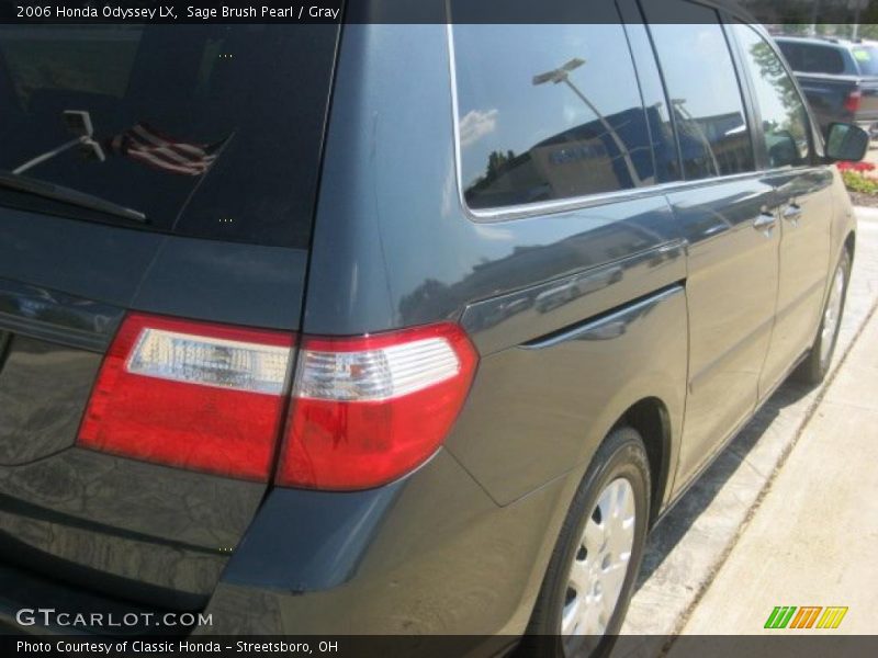 Sage Brush Pearl / Gray 2006 Honda Odyssey LX