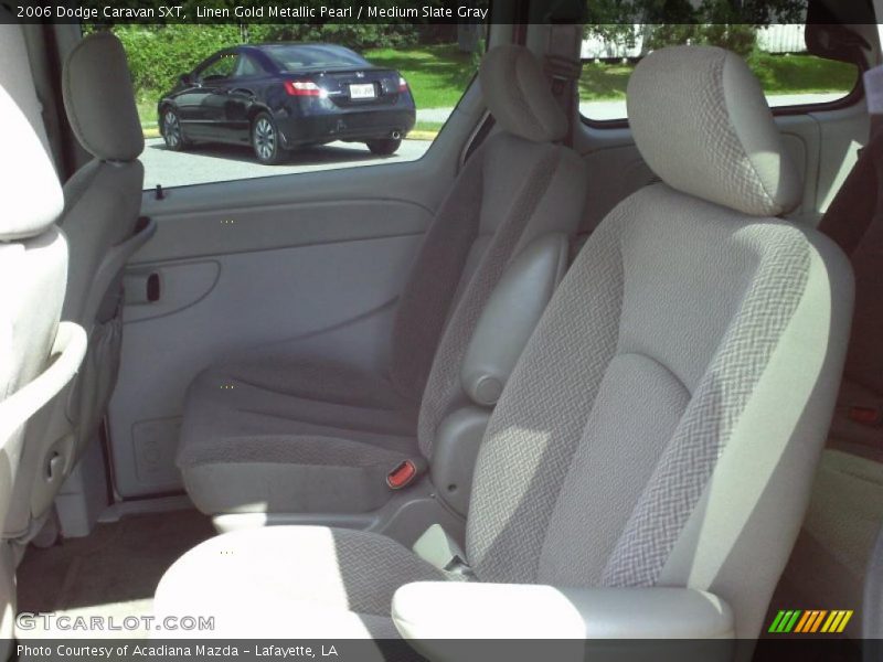 Linen Gold Metallic Pearl / Medium Slate Gray 2006 Dodge Caravan SXT
