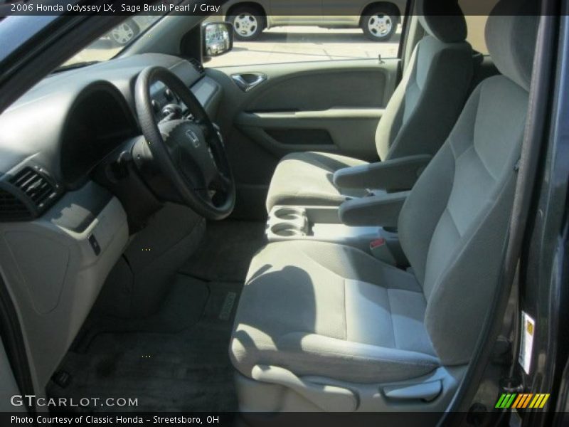 Sage Brush Pearl / Gray 2006 Honda Odyssey LX