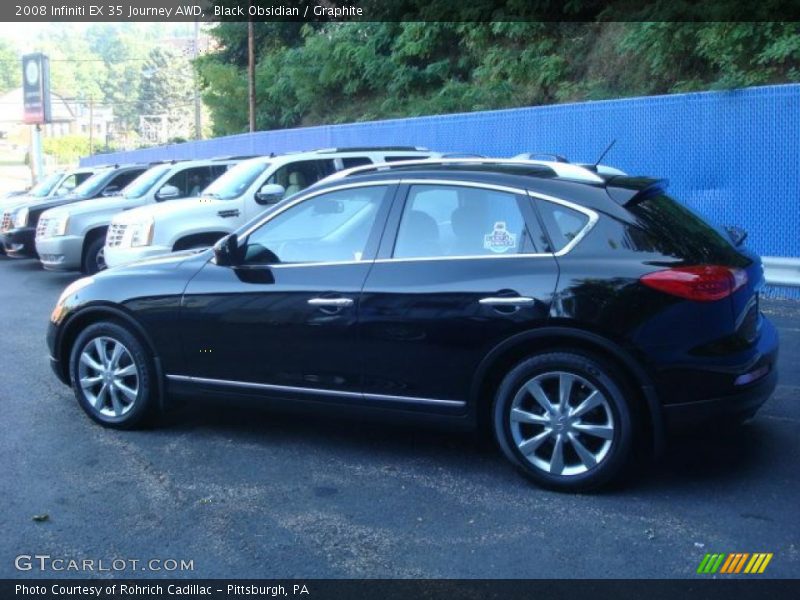 Black Obsidian / Graphite 2008 Infiniti EX 35 Journey AWD