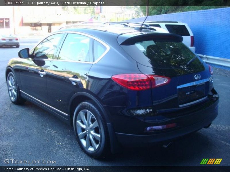 Black Obsidian / Graphite 2008 Infiniti EX 35 Journey AWD