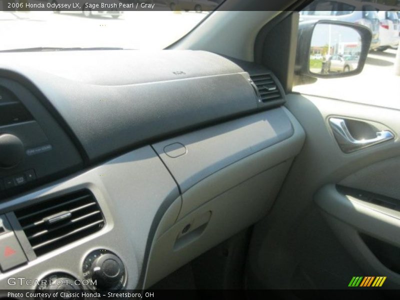 Sage Brush Pearl / Gray 2006 Honda Odyssey LX