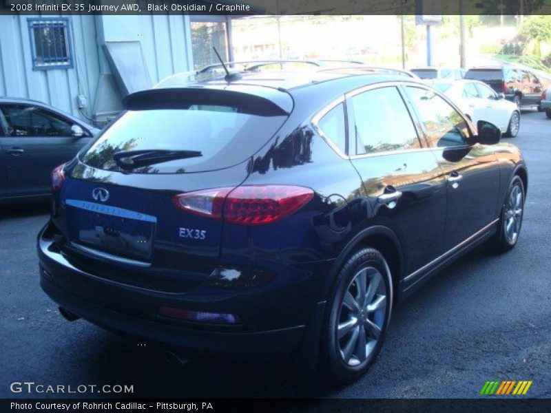 Black Obsidian / Graphite 2008 Infiniti EX 35 Journey AWD