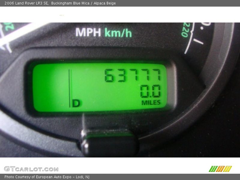 Buckingham Blue Mica / Alpaca Beige 2006 Land Rover LR3 SE